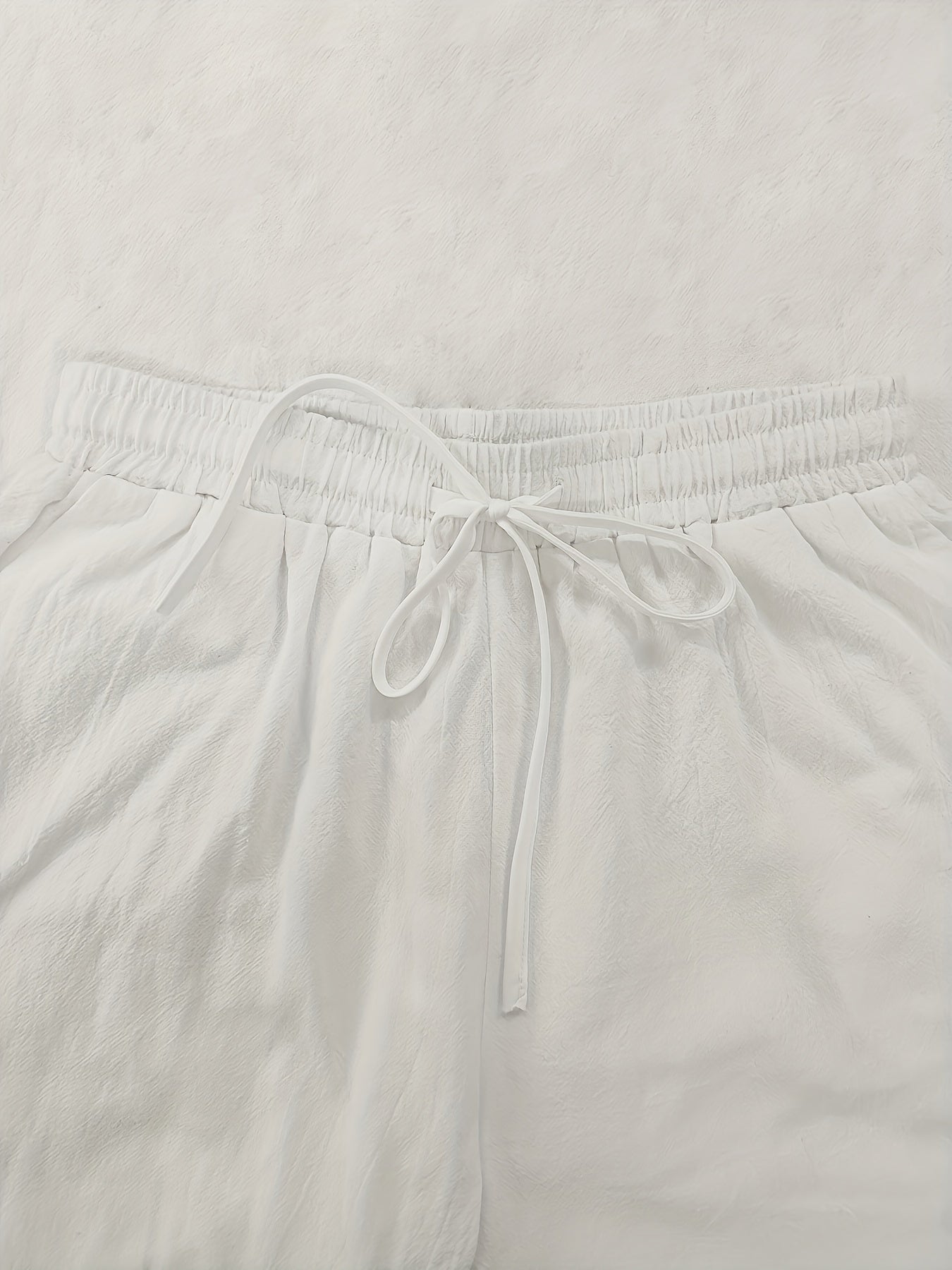 Long-Sleeve Shirt and Elastic Waist Pants Set for Casual Wear