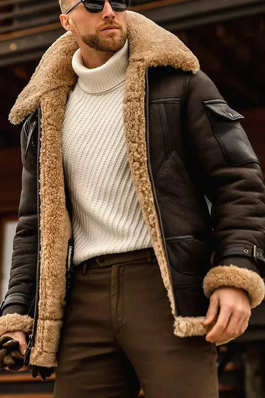 Shearling-Lined Jacket