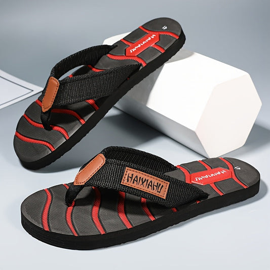 Flip-Flops with Cushioned Footbed and Durable Straps